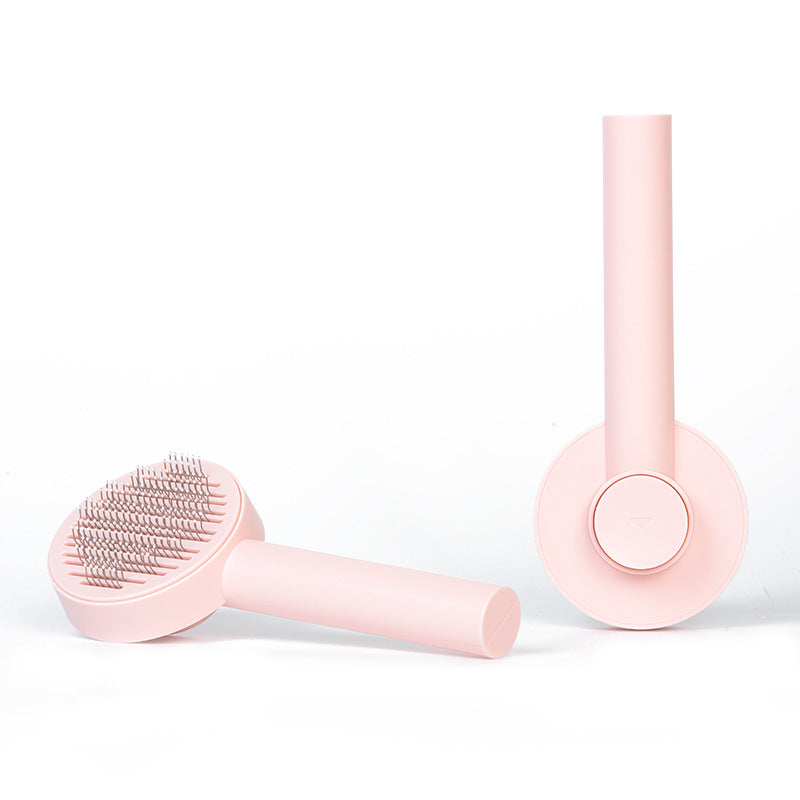 Pet Needle Comb Hair Remover Brush Cat Pet Comb Self Cleaning Massage Brushes Grooming Supplies