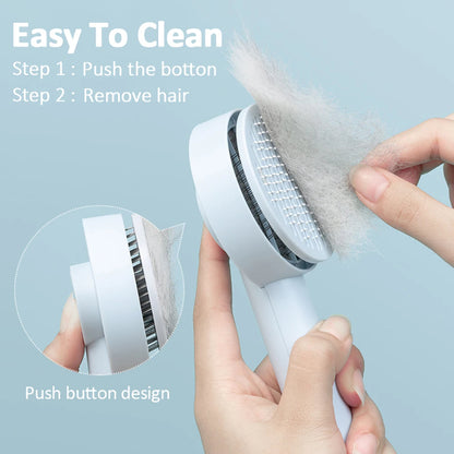 Pet Needle Comb Hair Remover Brush Cat Pet Comb Self Cleaning Massage Brushes Grooming Supplies